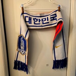 Nike South Korea World Cup Soccer Team scarf